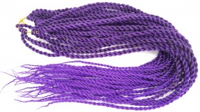 Афрокосы канекалон фиолетовый 2 цвета